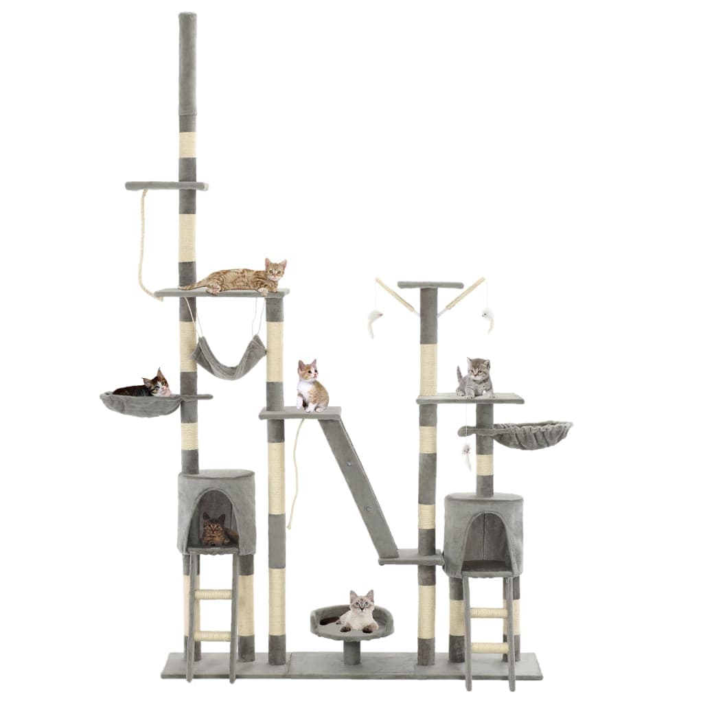 Cat Tree with Sisal Scratching Posts 230 - 250 cm