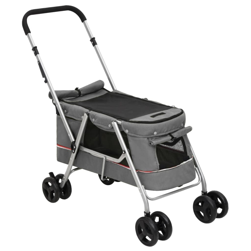 Foldable Dog Stroller 100x Linen Fabric