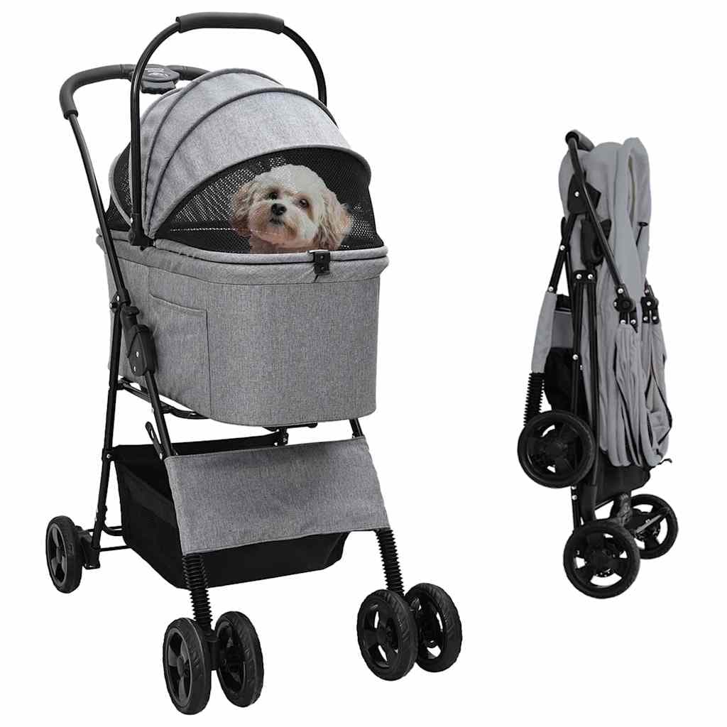 Foldable Pet Stroller 81 x 600D Oxford