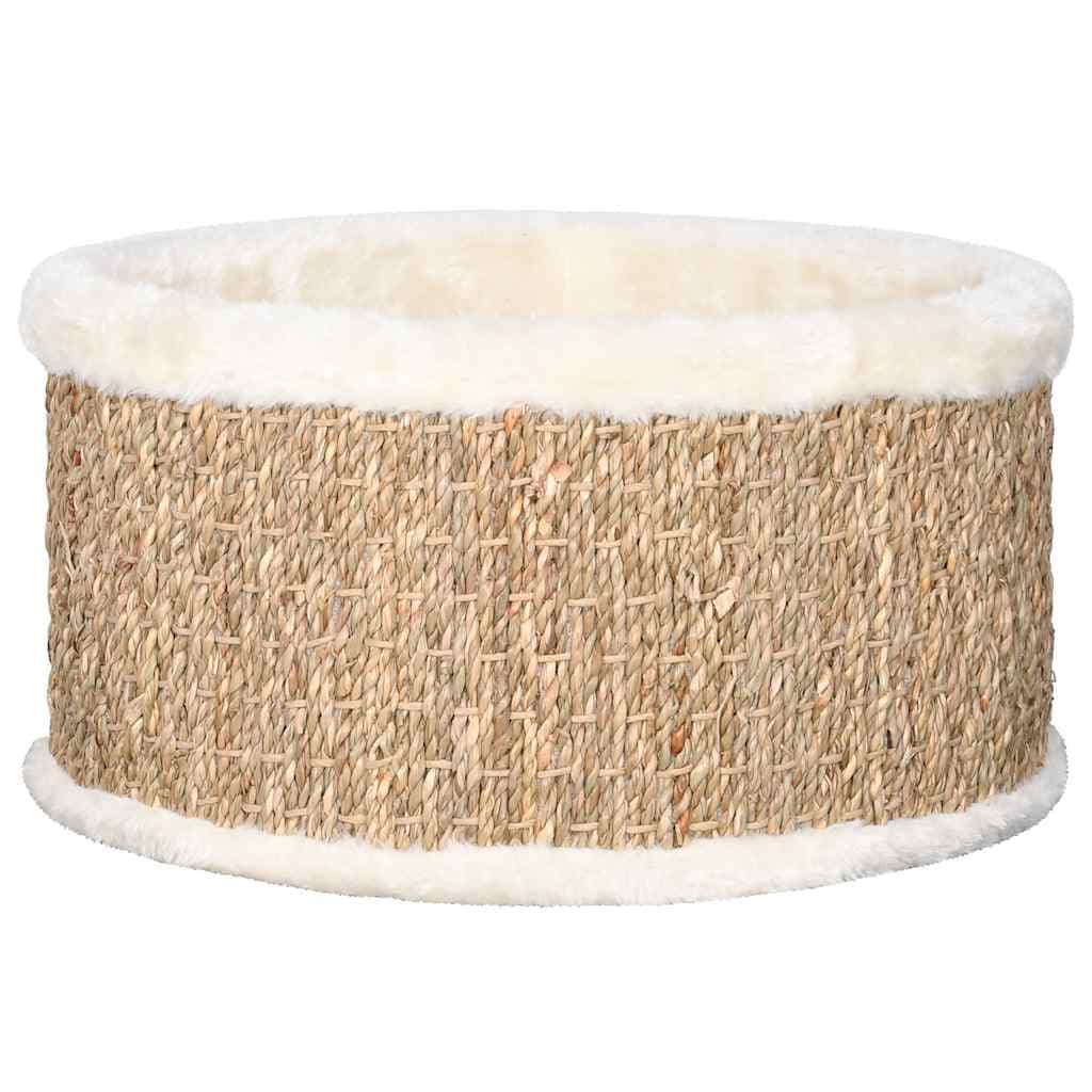 Cat Basket Round 36 cm Seagrass